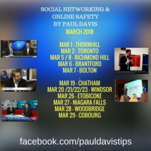PAUL DAVIS SOCIAL MEDIA